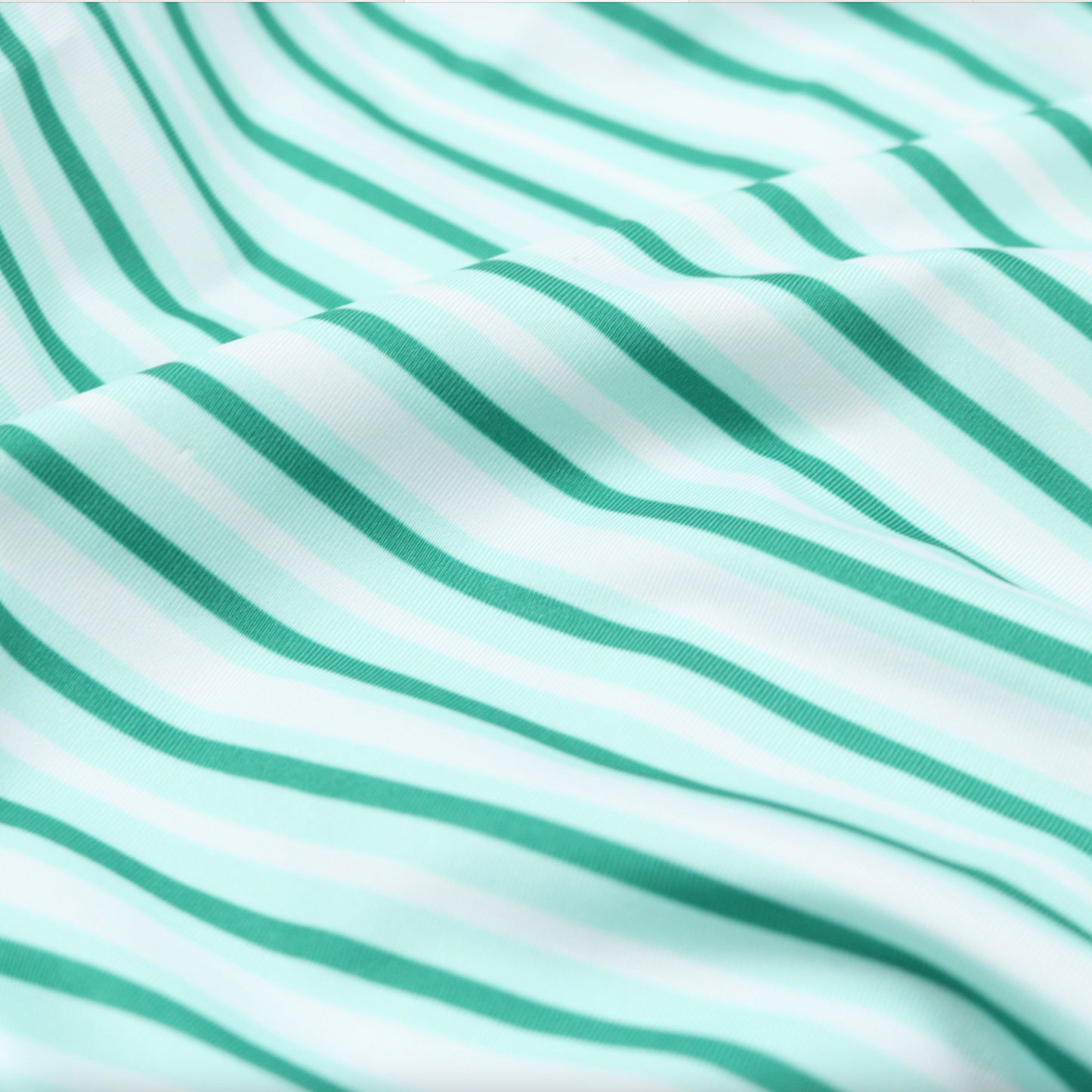 Emerald Stripe Polo Short Sleeve Shirt
