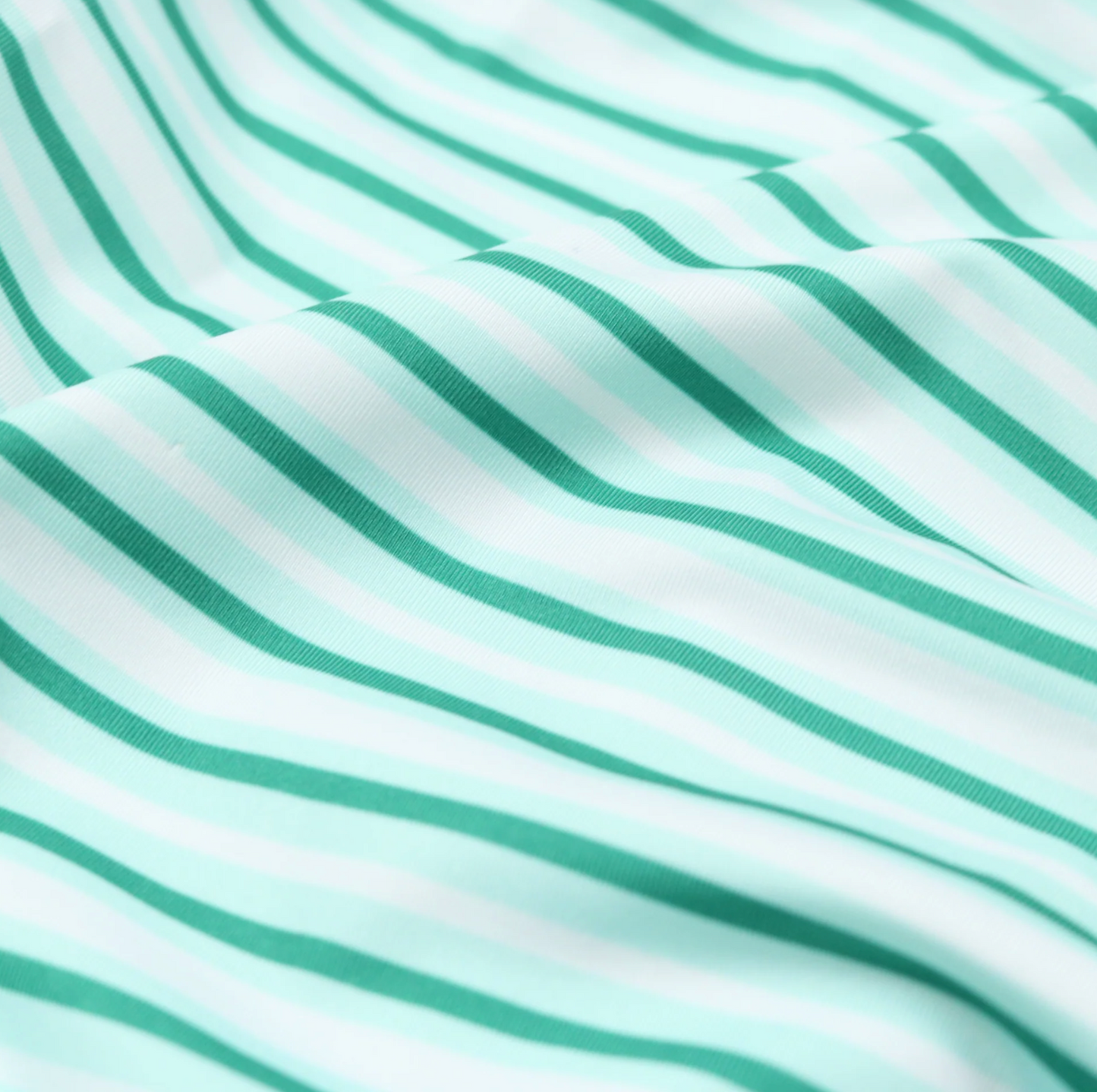 Emerald Stripe Polo Sleeveless Dress