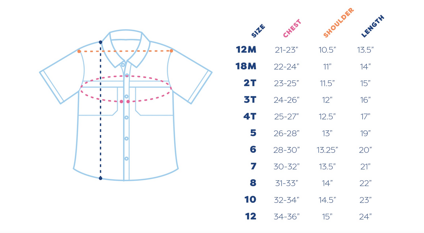 Guayabera - Pink Mint Wave Check Short Sleeve Shirt