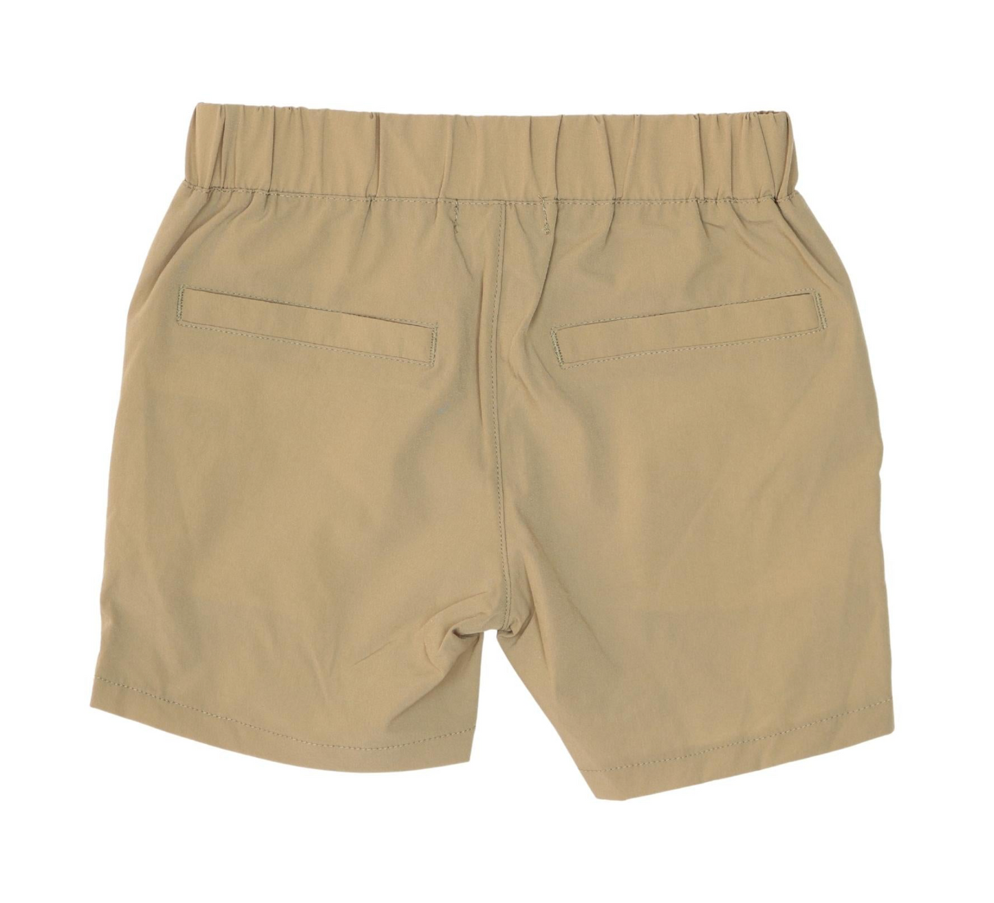 Khaki Shorts - Blue Quail