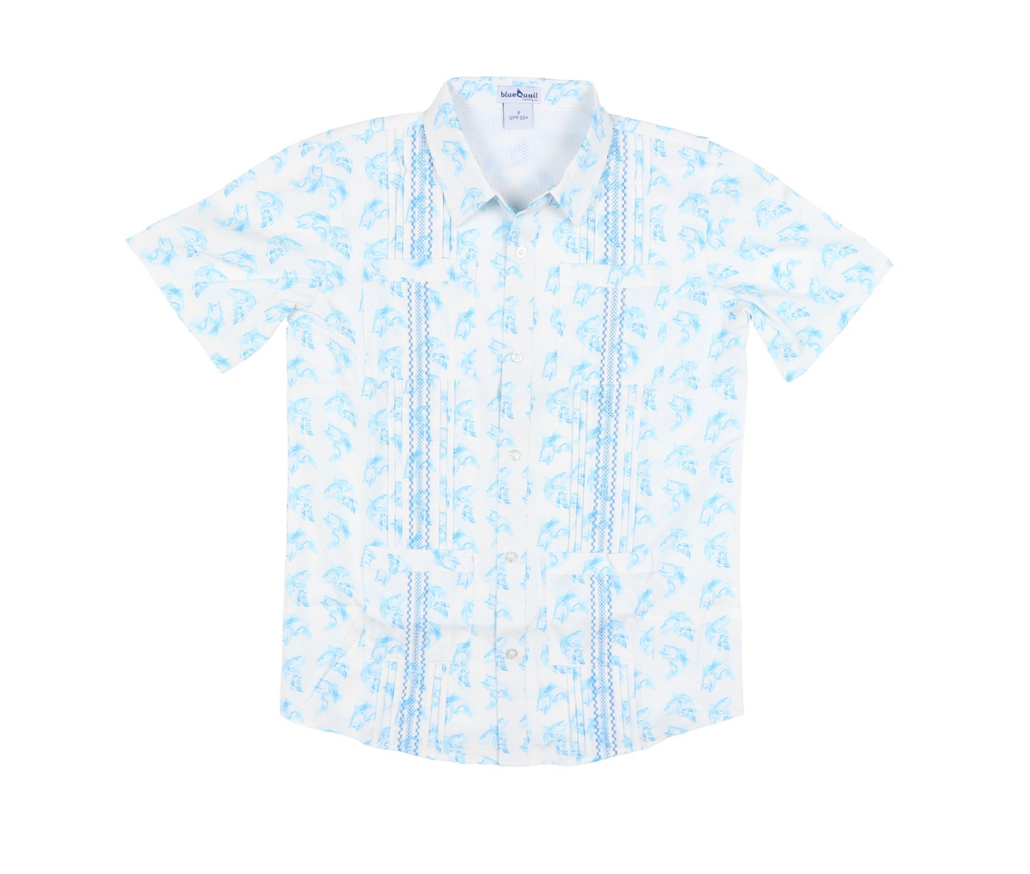 Men's Guayabera - Bass Short Sleeve Shirt