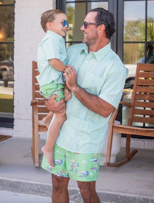 Men's Cattle Drive Swim Trunks