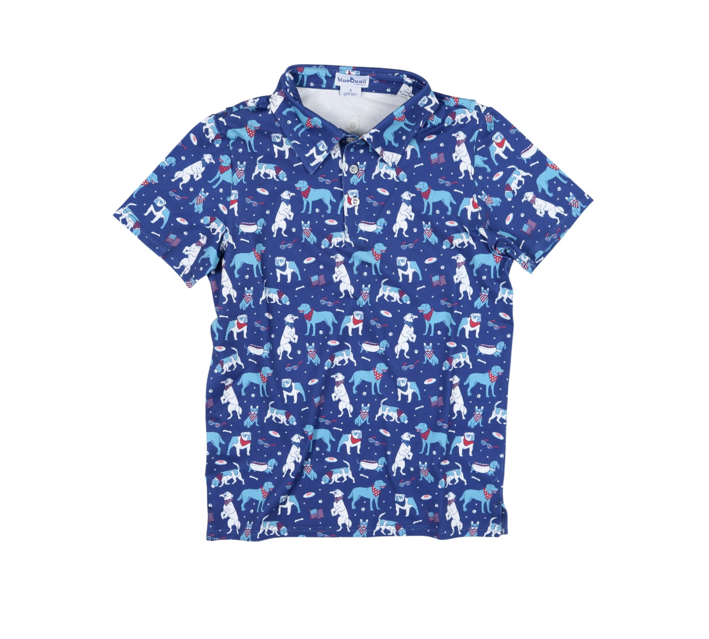 Yankee Doodle Dogs Polo Short Sleeve Shirt