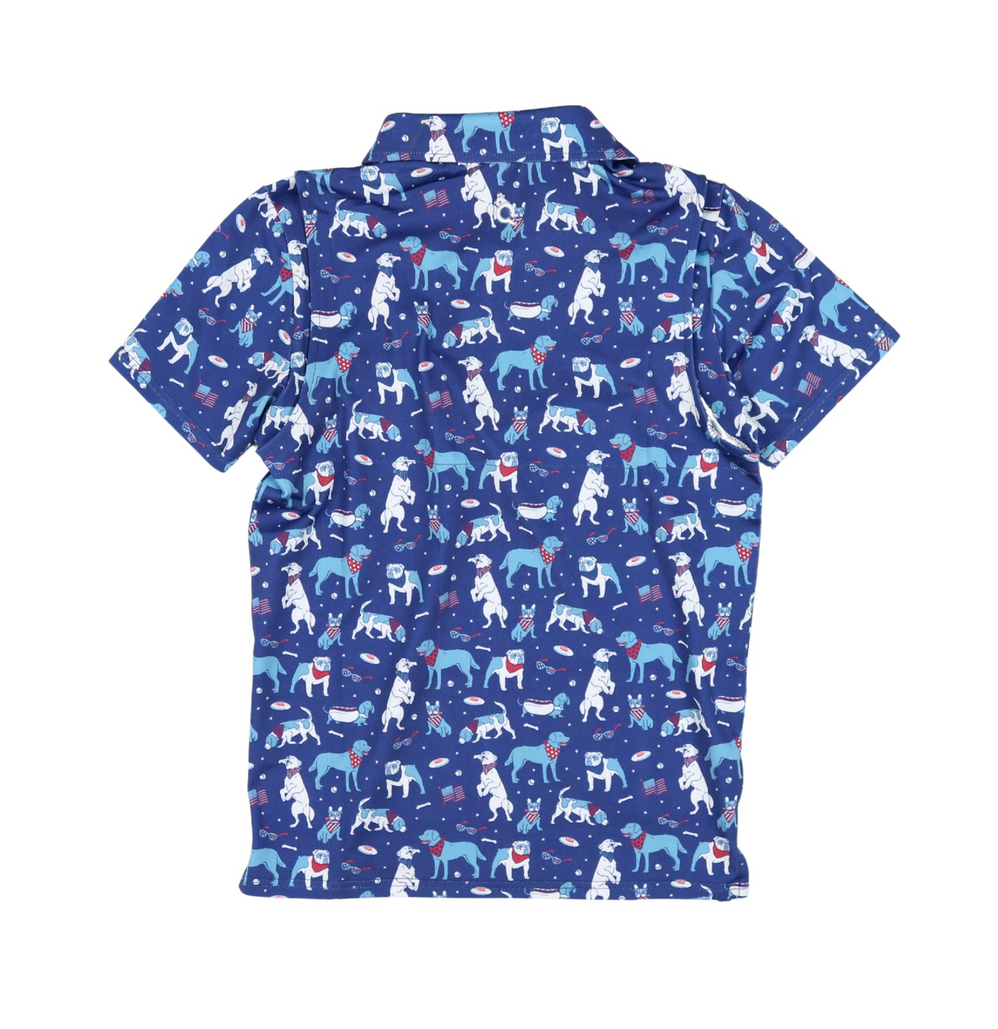 Yankee Doodle Dogs Polo Short Sleeve Shirt
