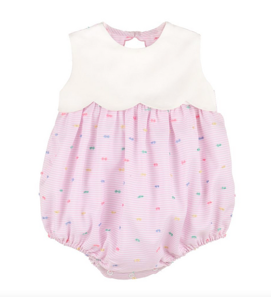 Plumeti Party Scallop Bubble - Pink