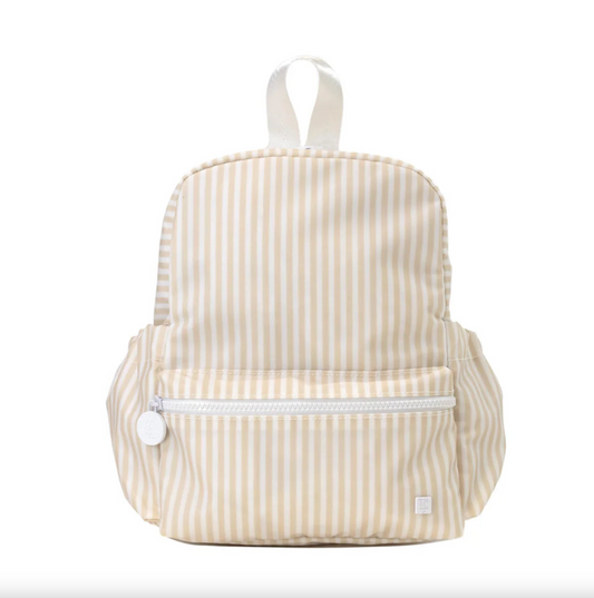 TRVL Mini Backpack - Pimlico Stripe Sand