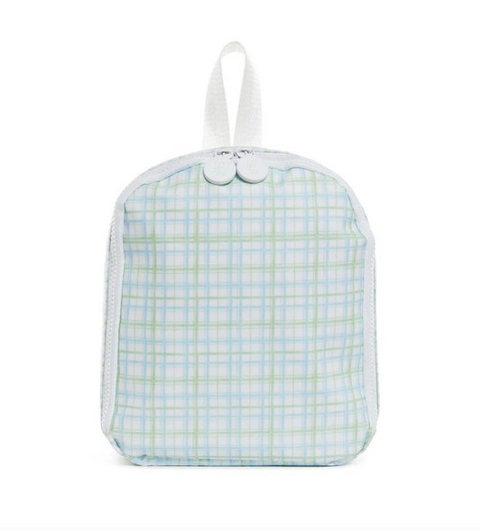 TRVL Lunch Bag - Classic Plaid Green - Bring It