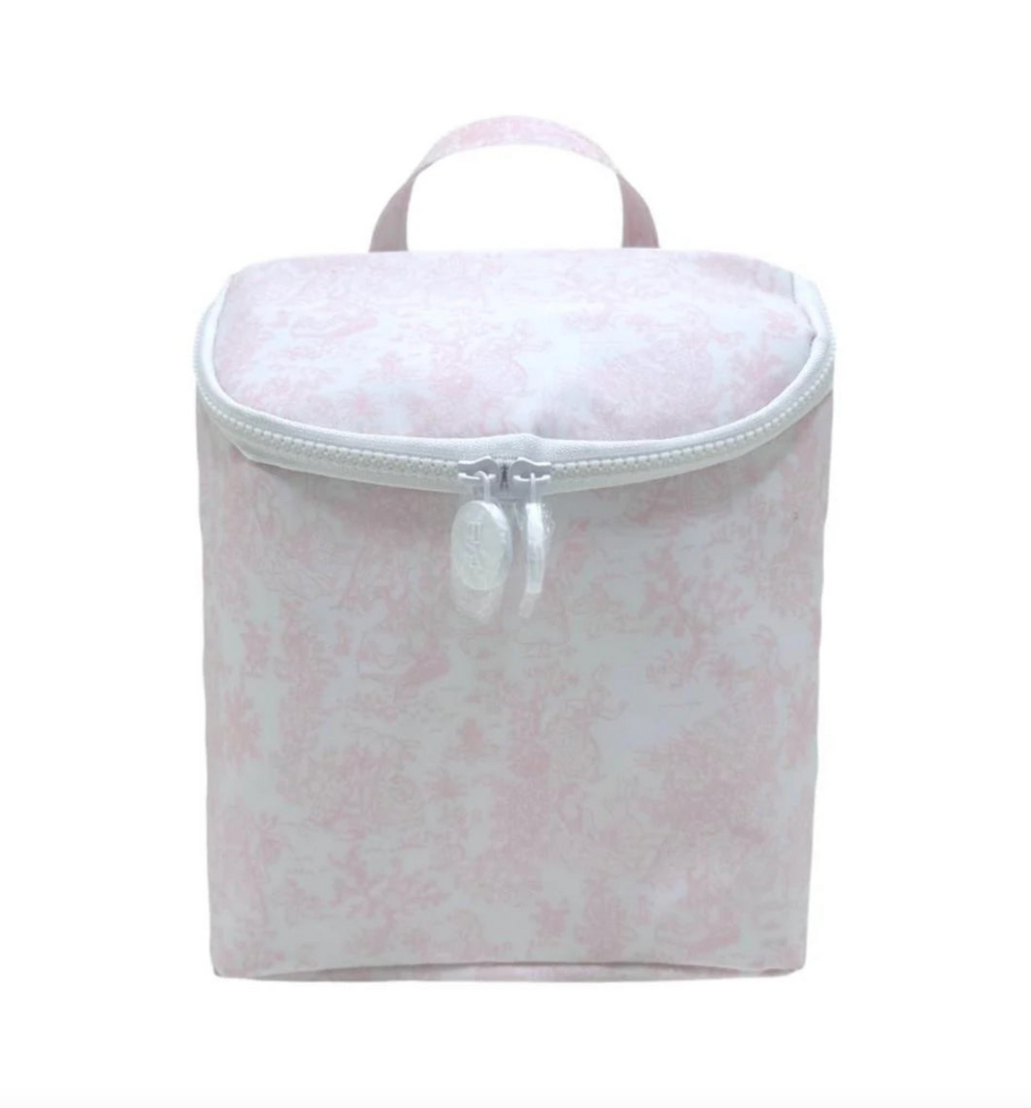 TRVL Lunch Bag - Bunny Toile Pink - Take Away