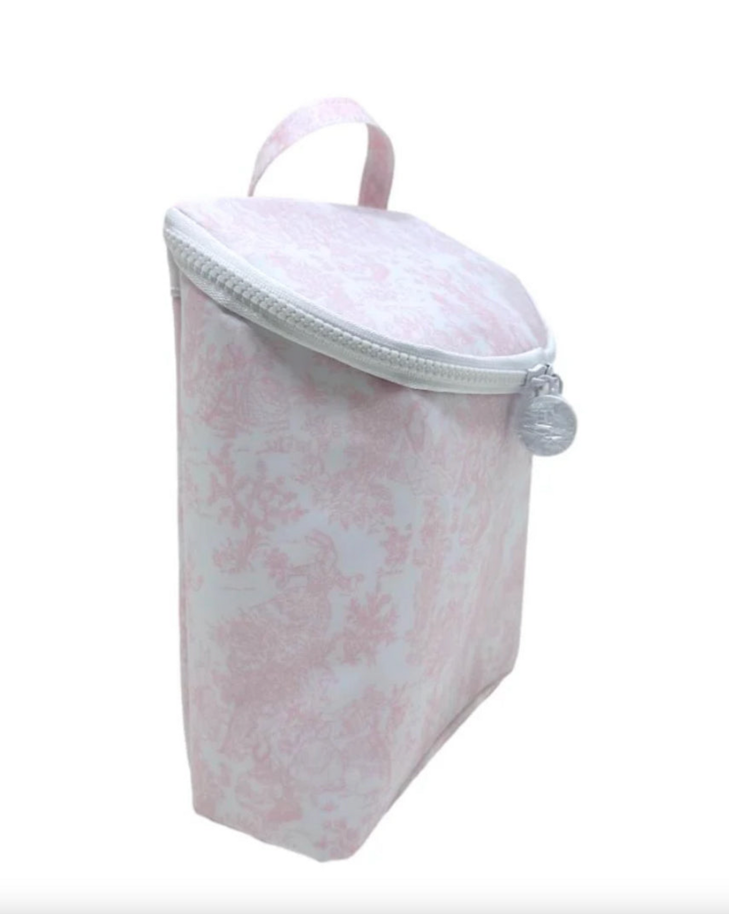 TRVL Lunch Bag - Bunny Toile Pink - Take Away