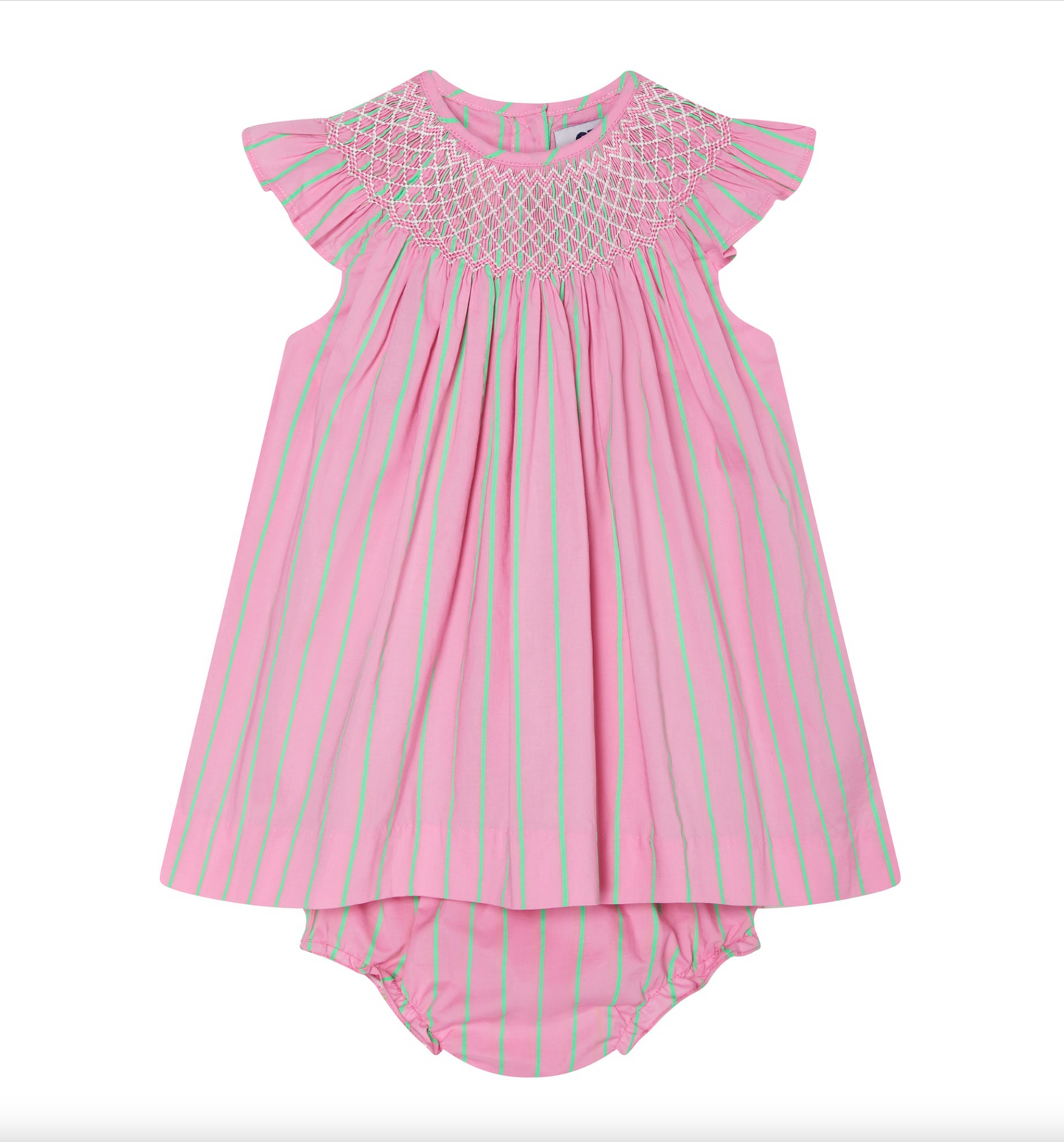Hand Smocked Queenie Baby Dress