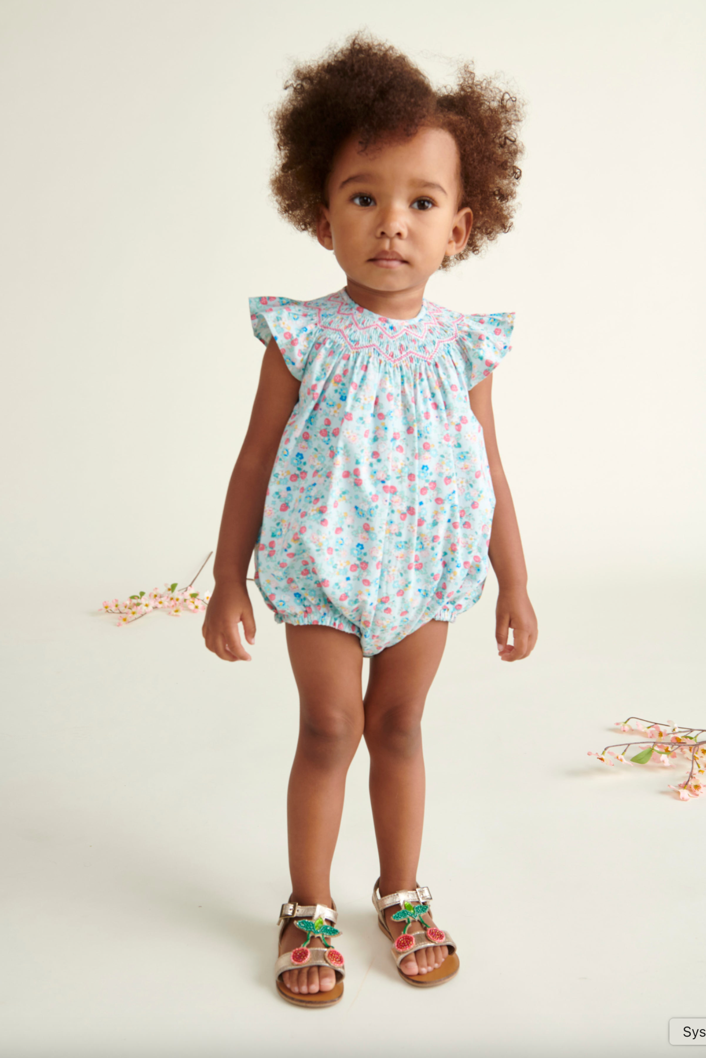 Hand Smocked Bellorose Baby Bubble