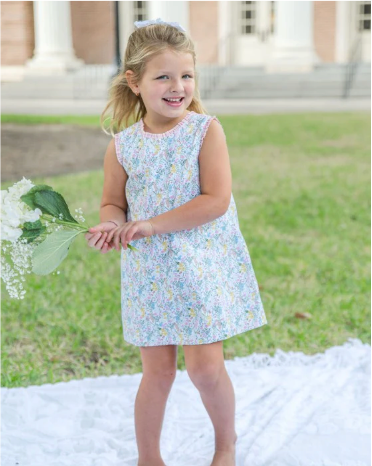 Adrian Floral Girls Dress