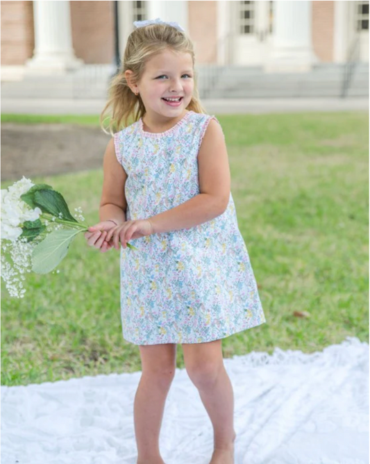 Adrian Floral Girls Dress