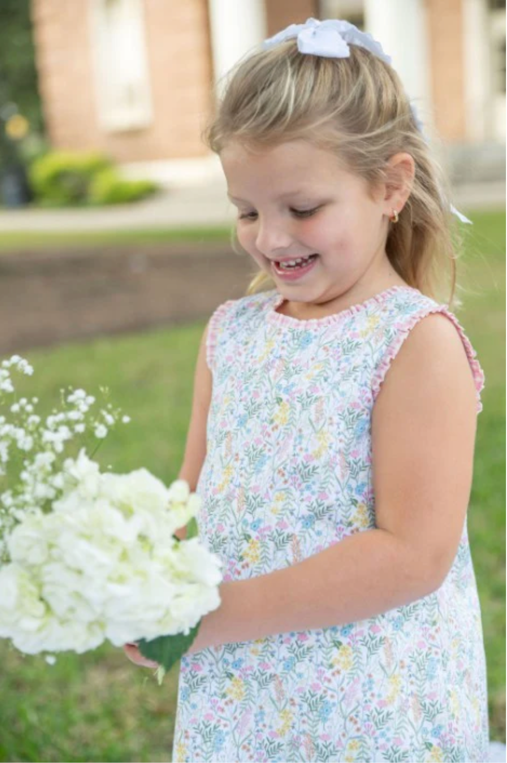 Adrian Floral Girls Dress