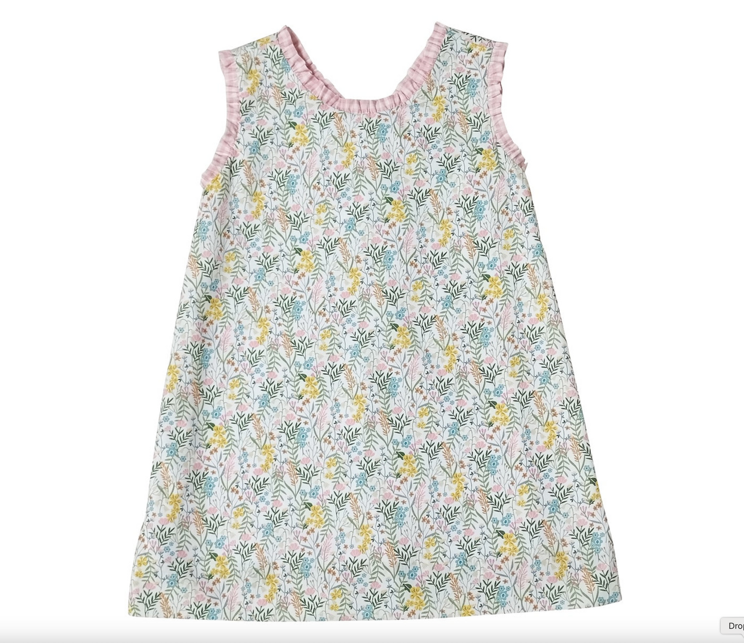 Adrian Floral Girls Dress