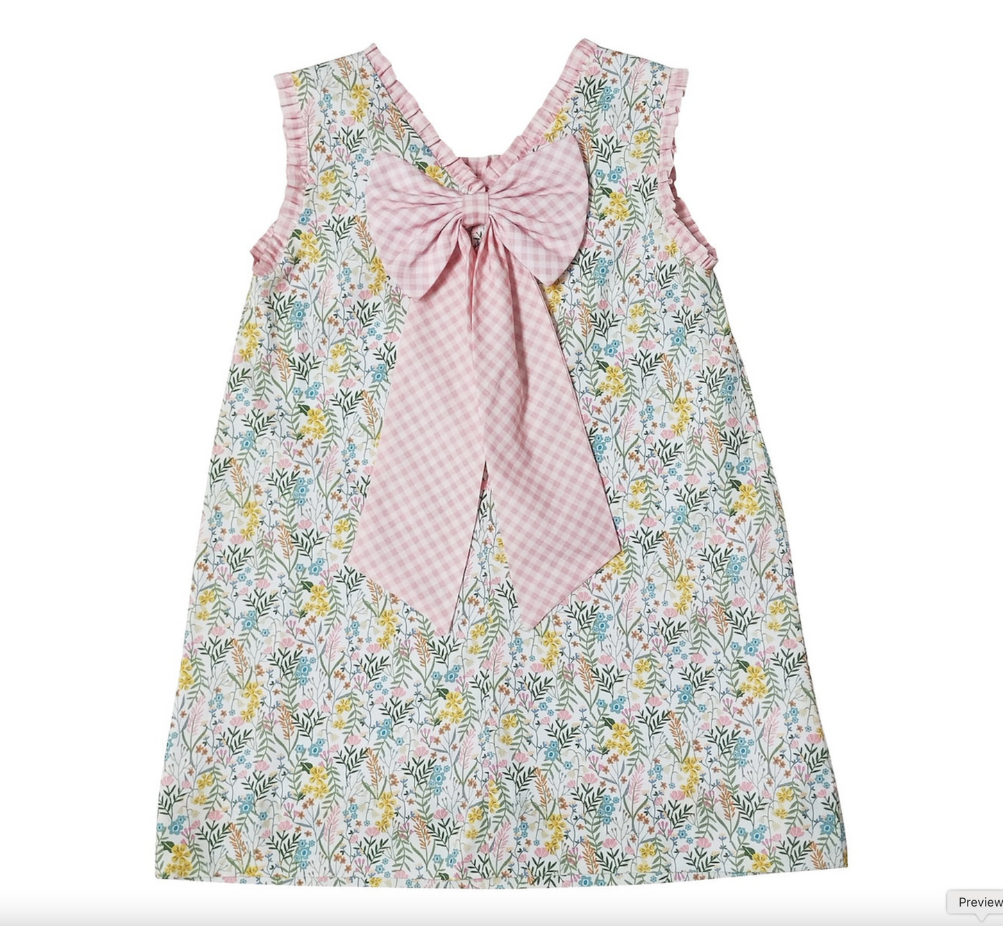 Adrian Floral Girls Dress