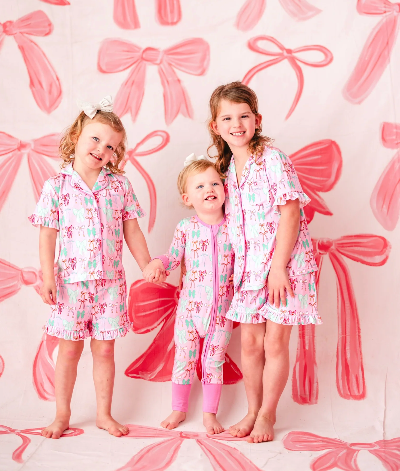 Bows Ruffle Loungewear Set