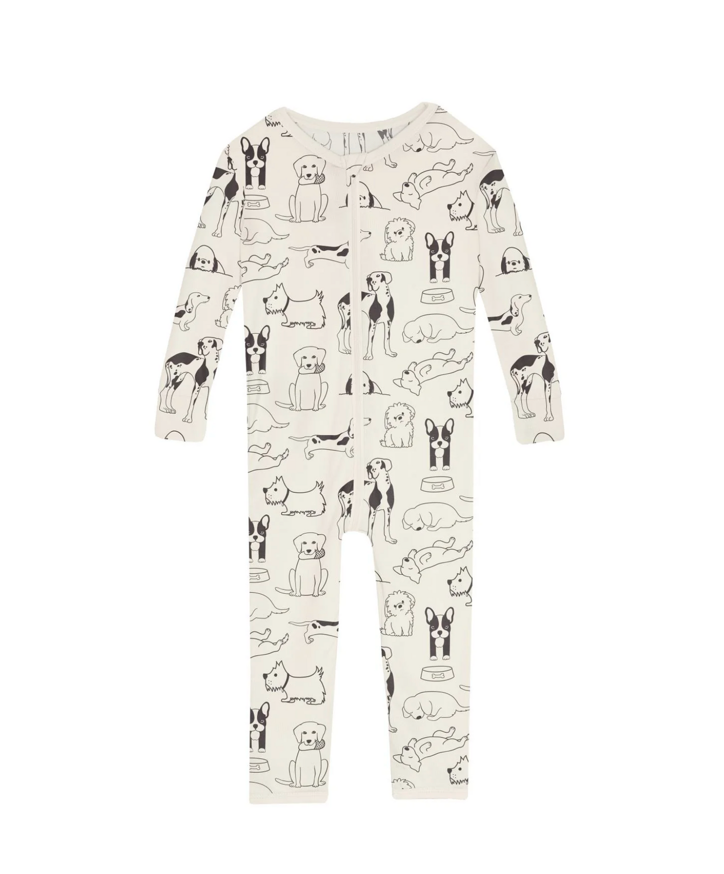 Convertible Zipper Sleeper - Natural Dogs