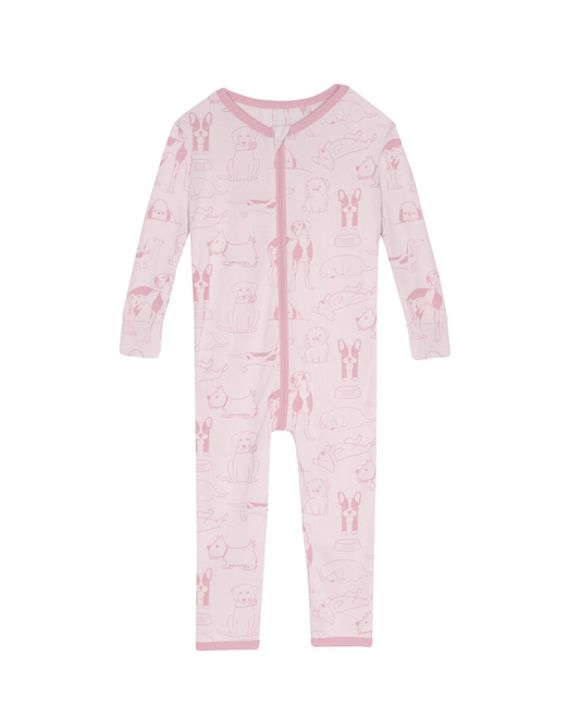 Convertible Zipper Sleeper - Violet Dogs