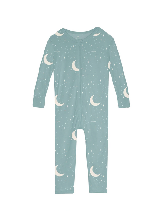 Convertible Sleeper Zipper - Jade Starry Sky