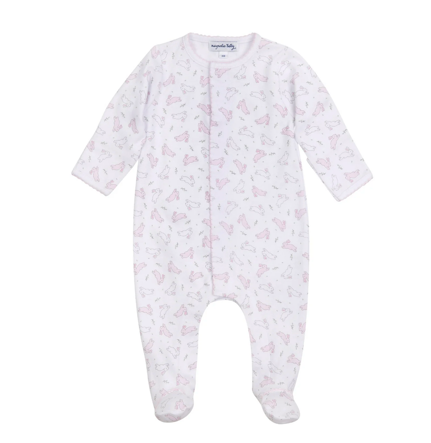 Bunny Hop Footie - Multiple Color Options