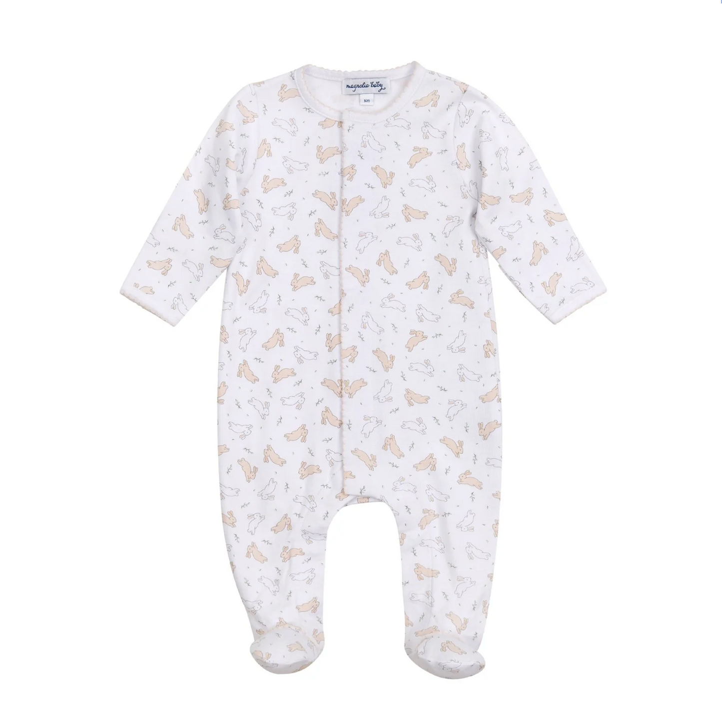 Bunny Hop Footie - Multiple Color Options