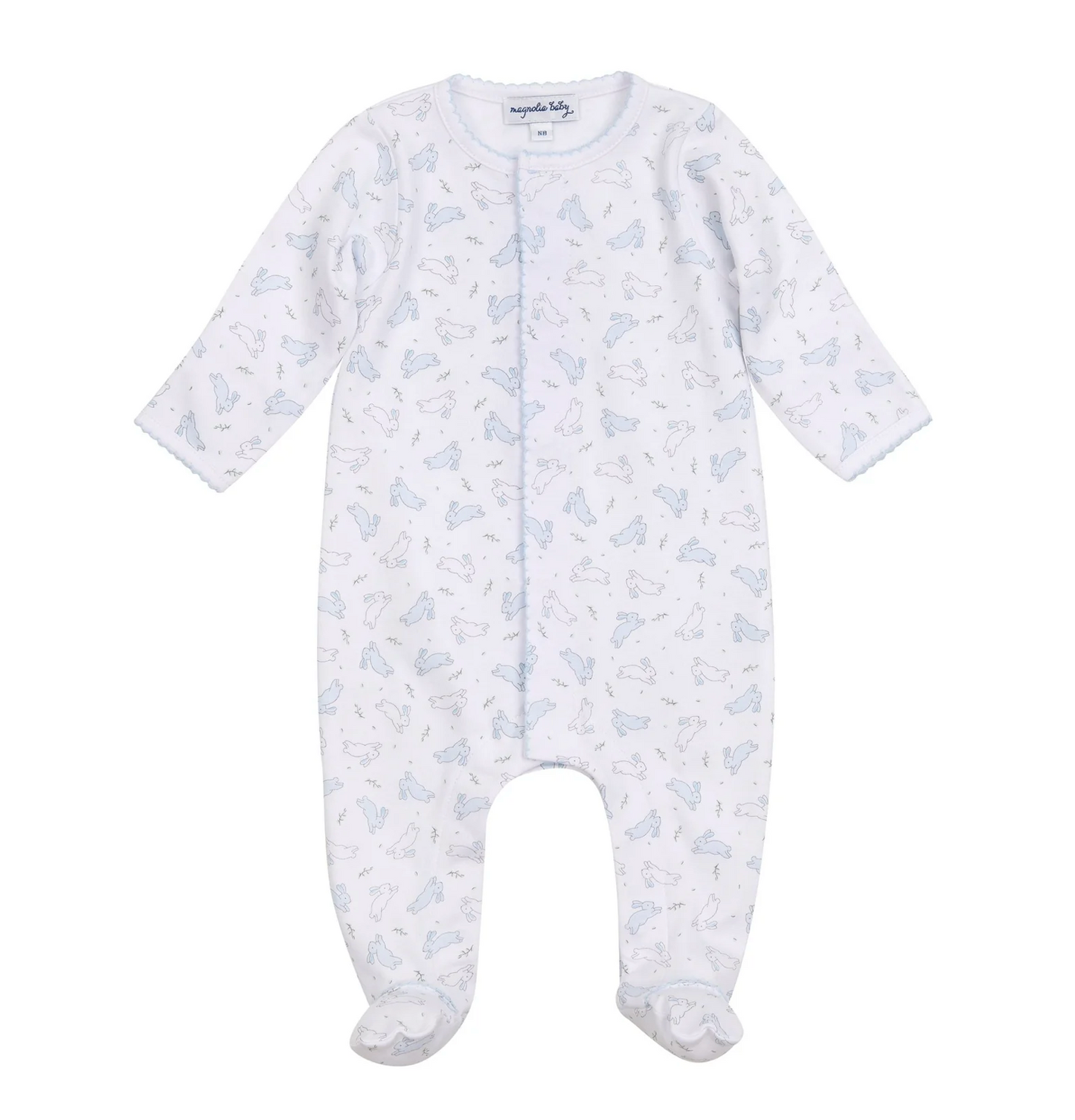 Bunny Hop Footie - Multiple Color Options