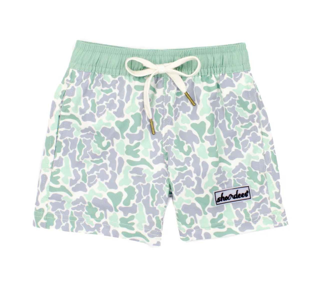 Shordees Swim Trunk - Sage Camo