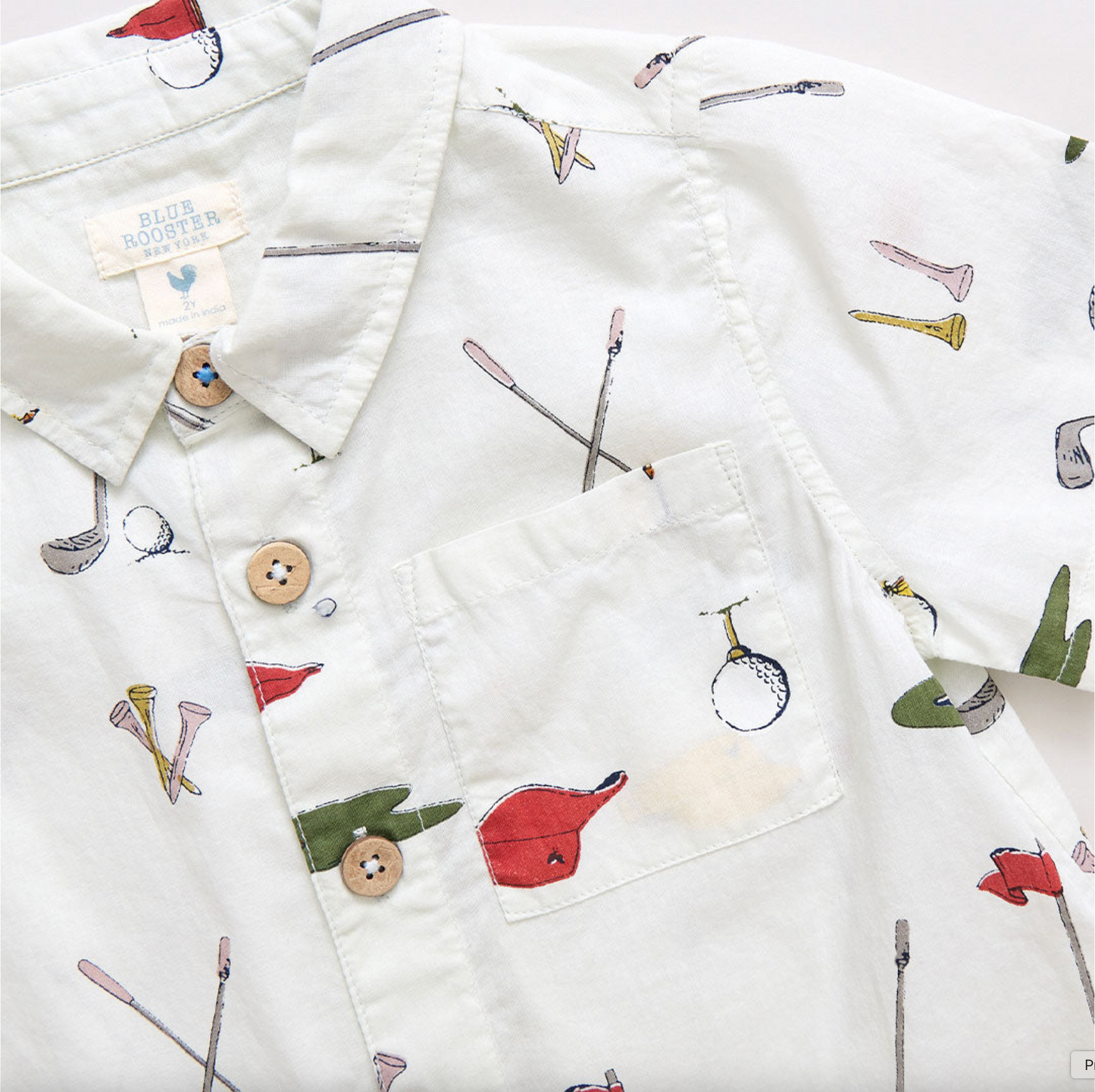 Boys Jack Shirt - Golf Tournament