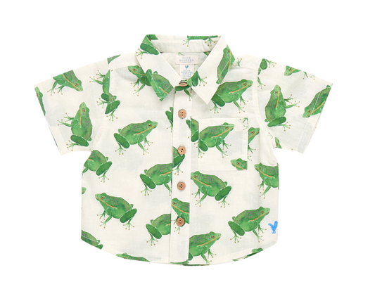 Boys Jack Shirt - Frogs
