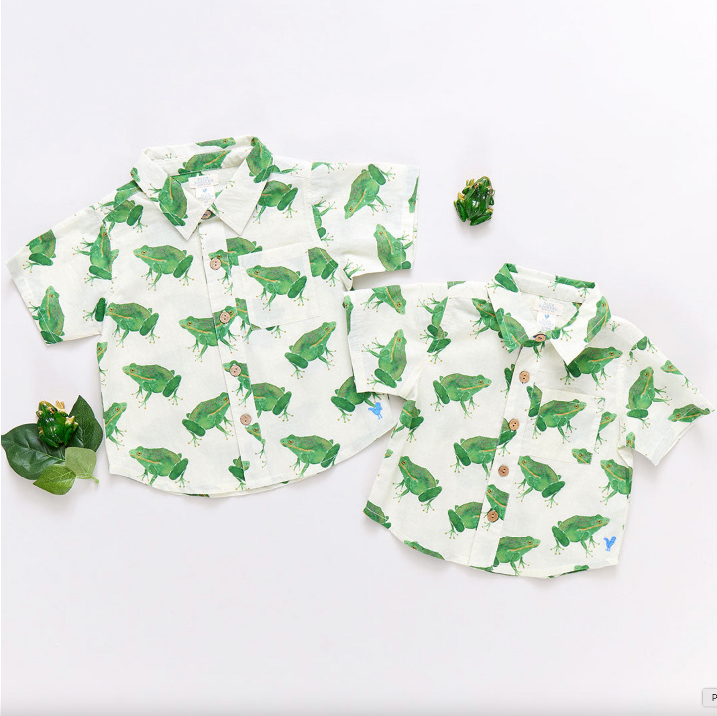 Boys Jack Shirt - Frogs