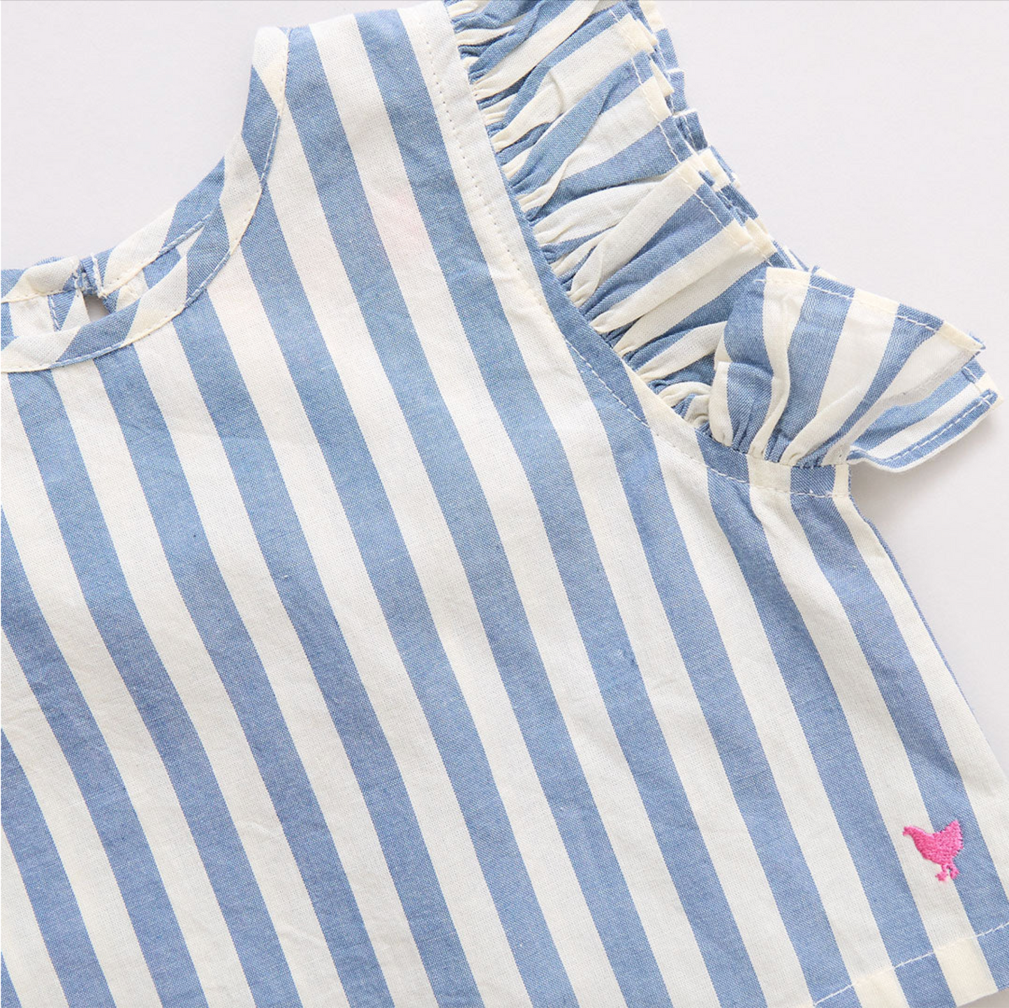 Baby Girls Abigail 2-Piece Set - Blue Stripe