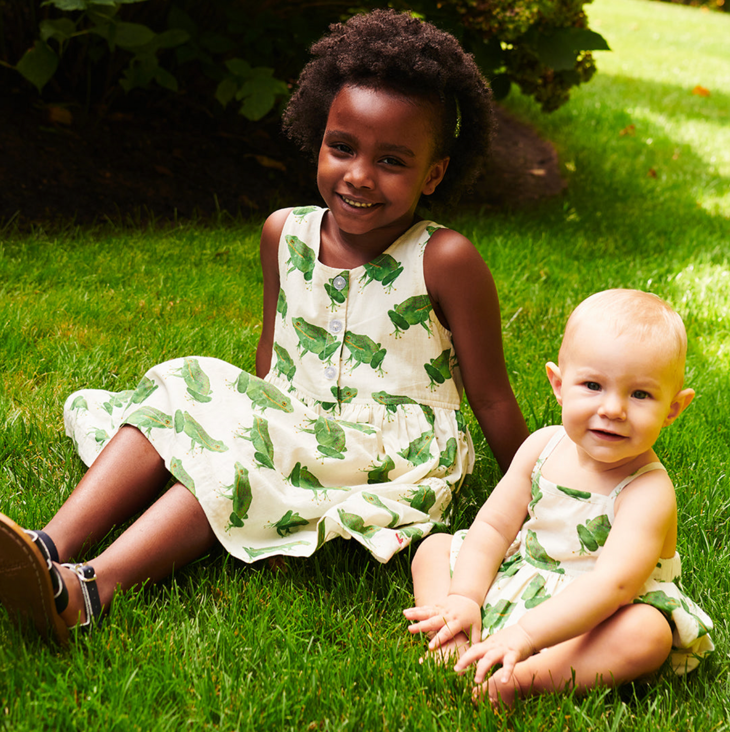 Baby Girls Auggie Bubble - Frogs