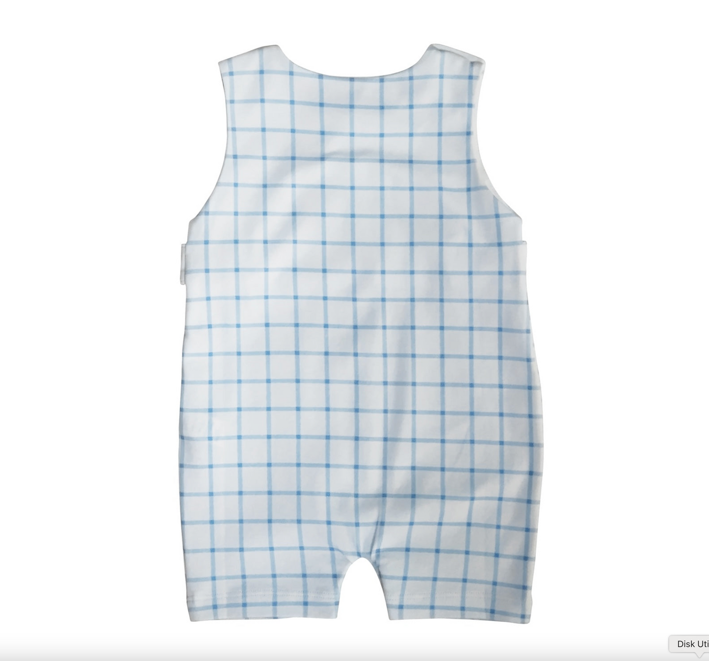 Palm Beach Collection - Boys Pima Plaid Overall