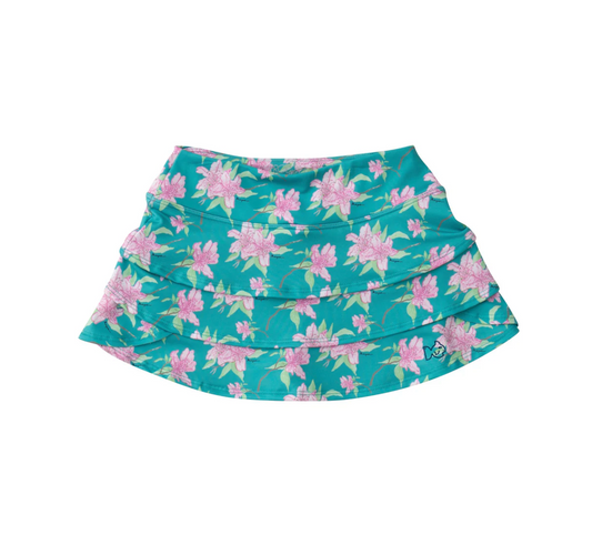 Azalea Print Swing Skort