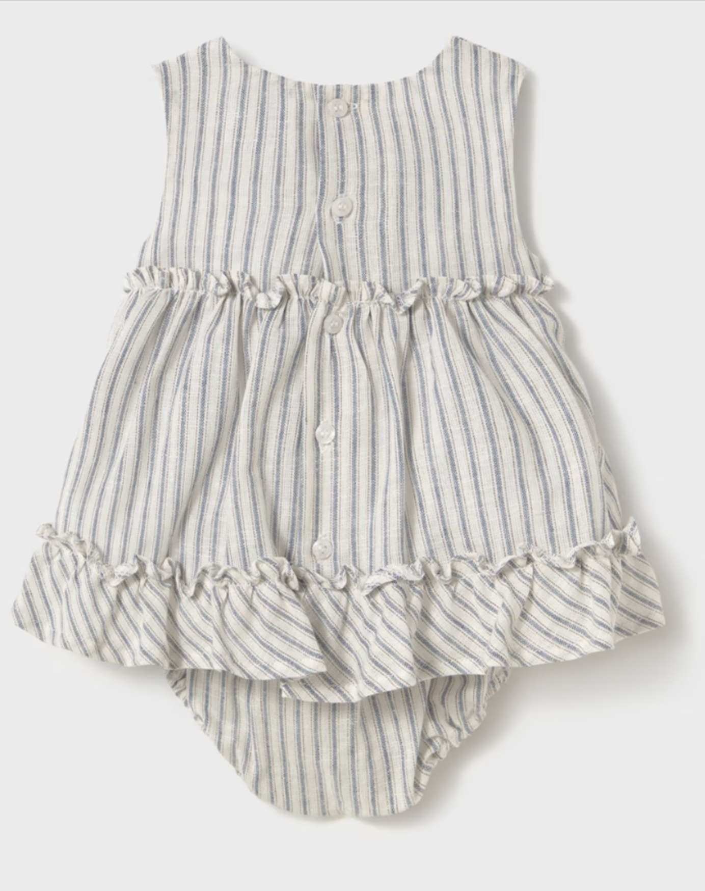 Mayoral Baby Striped Dress Set