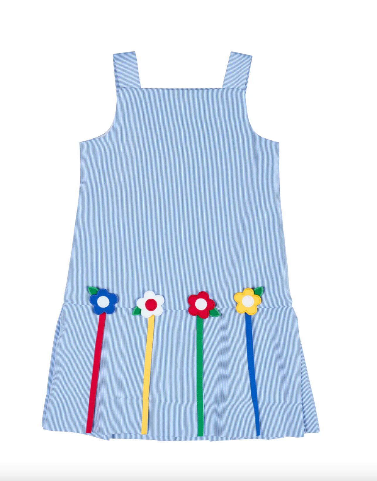 Junior Cord Dress With Flowers