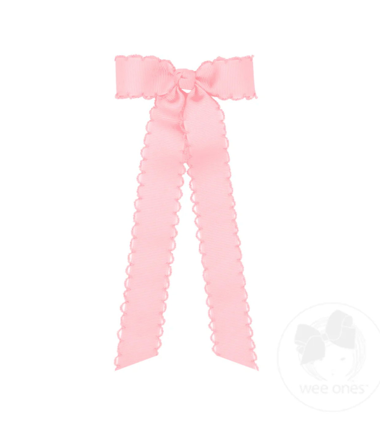 Mini Grosgrain Bow With Streamer Tails - Multiple Color Options