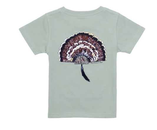 Turkey Mount Chrome Grey Tee