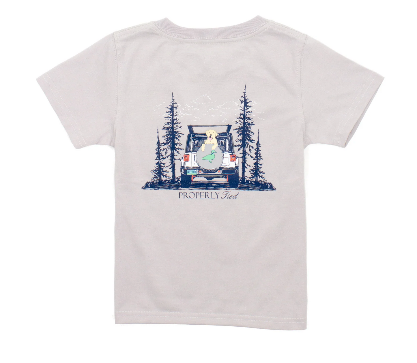 Catch A Ride Ice Grey Tee