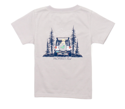 Catch A Ride Ice Grey Tee