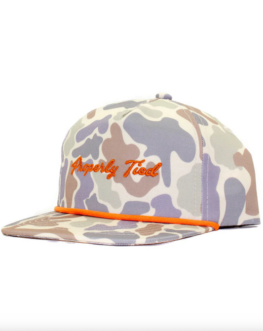 Boys Rope Hat Field Camo