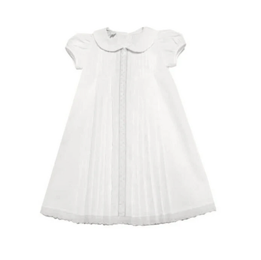 White On White Baby Girl Gown