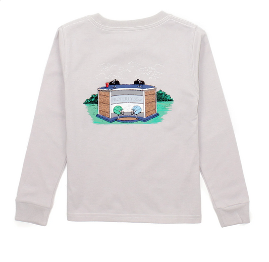 Properly Tied Match Up Tee - Ice Grey