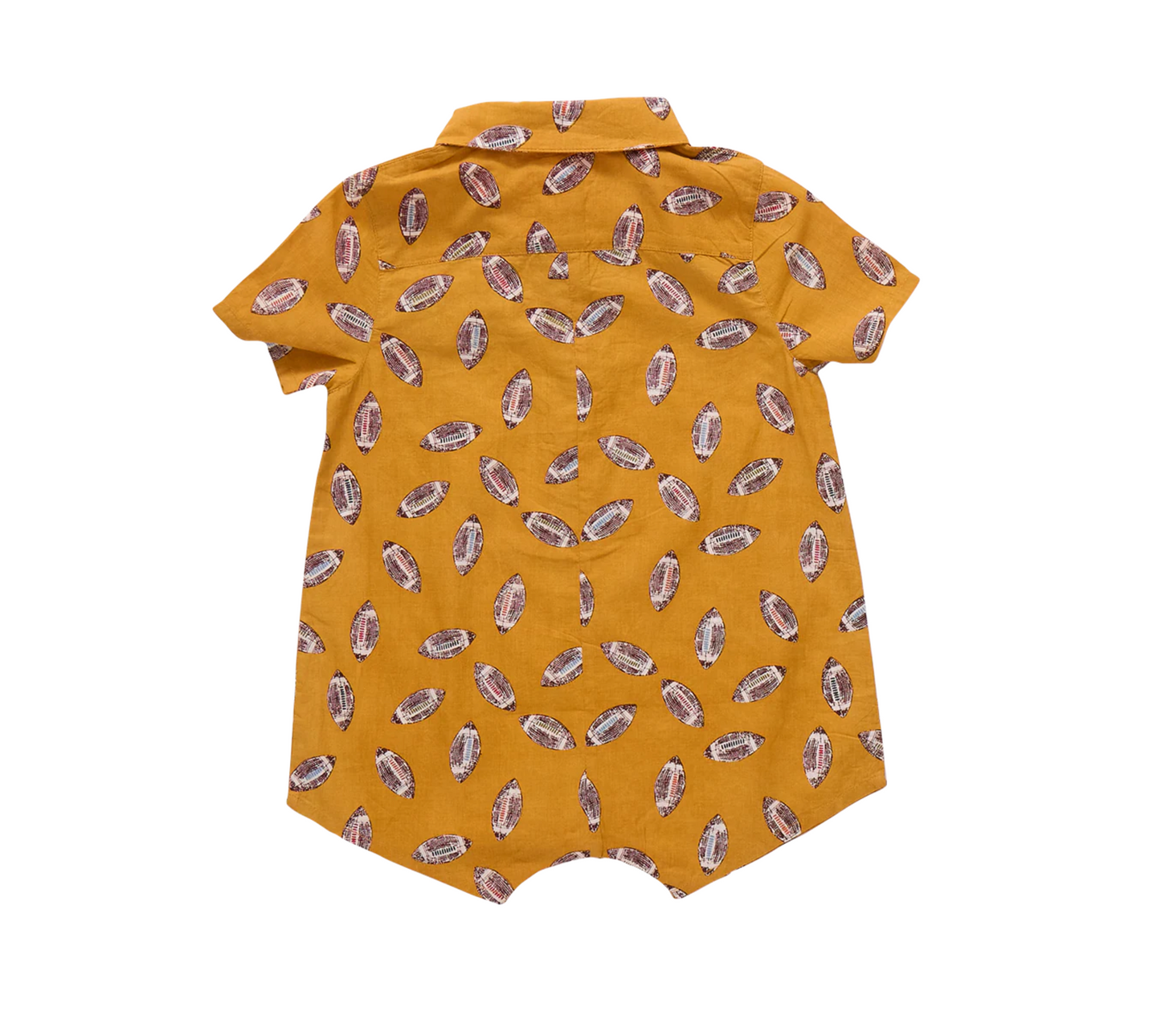 Pink Chicken Baby Boys Easton Jumper - Flying Footballs