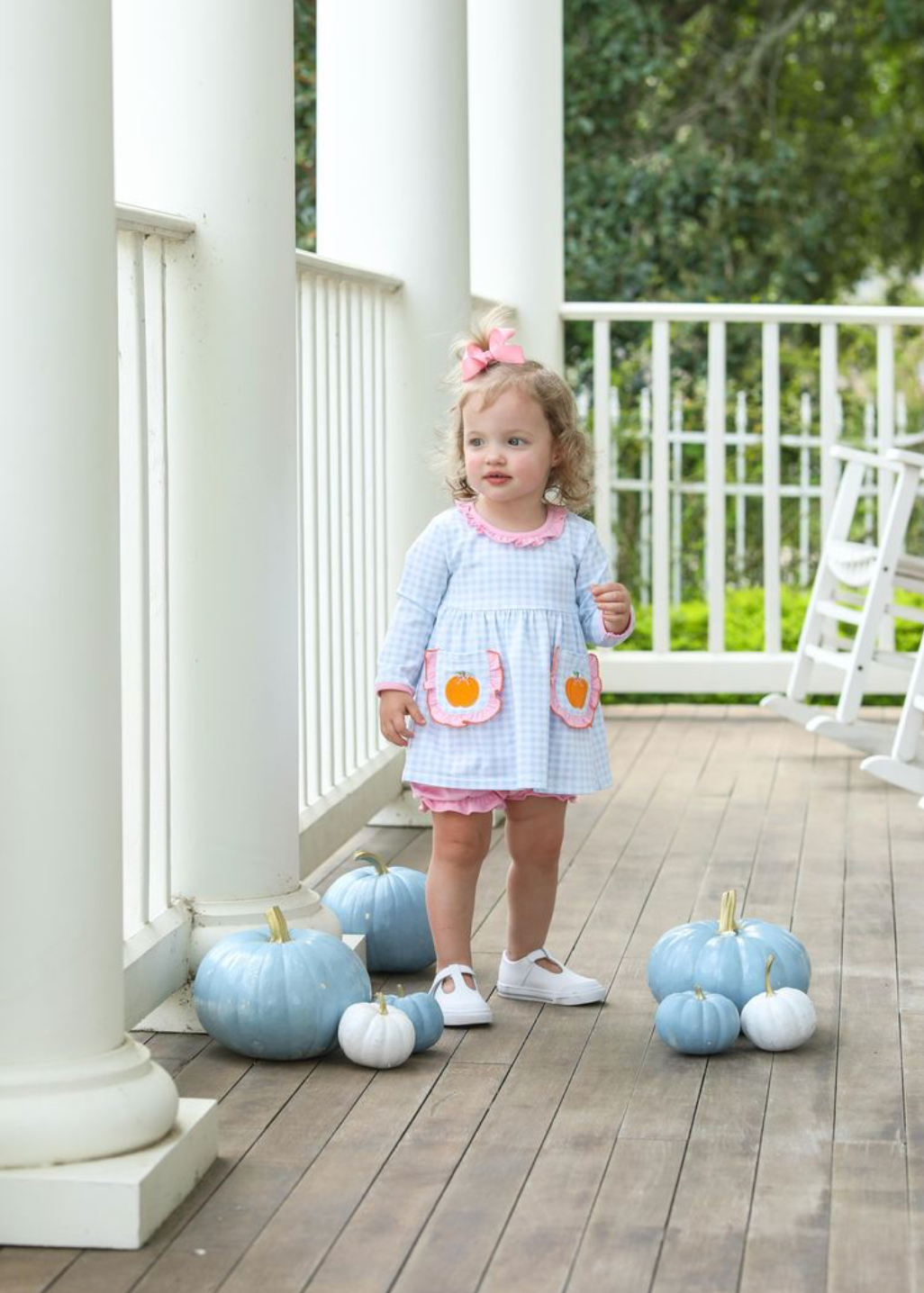 Applique Pumpkin Bloomer Set