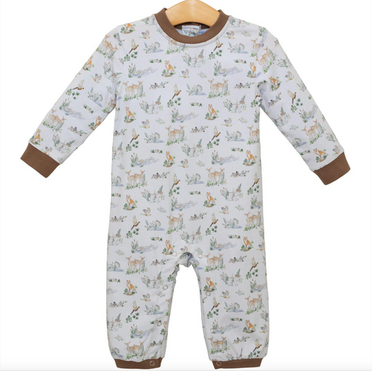 Woodland Friends Baby Romper