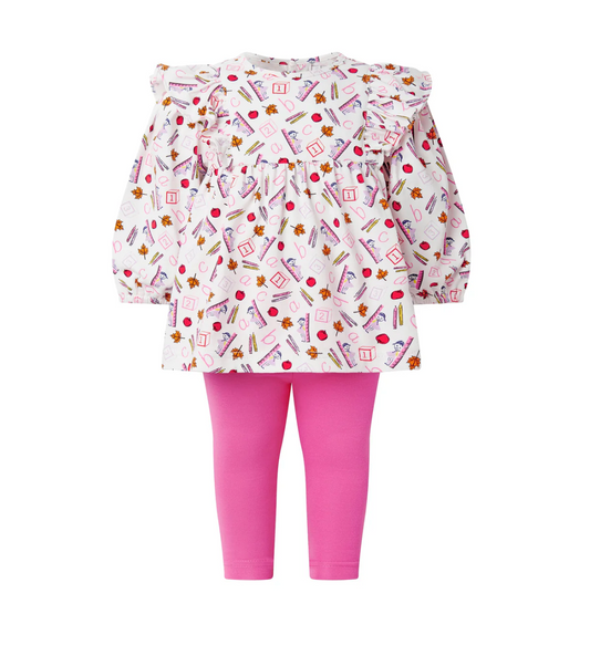 Rachel Riley ABC Top & Legging Set