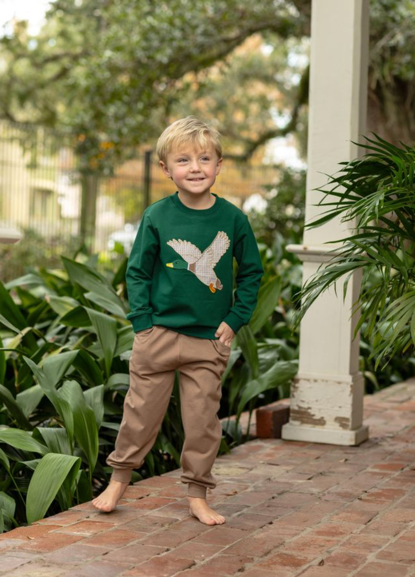 French Terry Pullover - Mallard