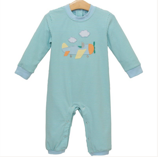 Airplane Applique Romper